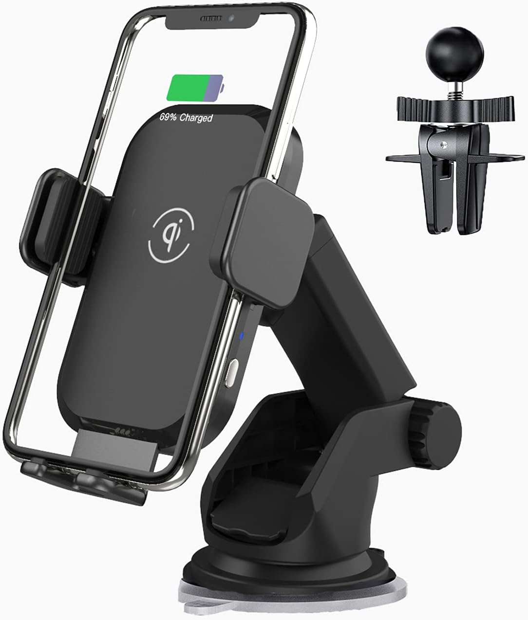 Wireless Car Charger & Phone Mount product image 1